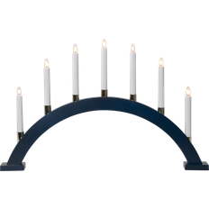 Star Trading Gillian Blue Adventsljusstake 63cm