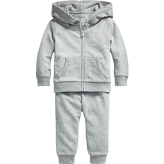 Boys Tracksuits Polo Ralph Lauren Boy's Atlantic Terry Sweatsuit 2-piece - Light Grey Heather