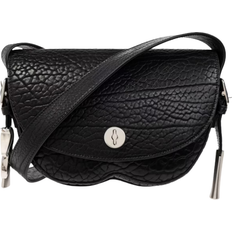 Burberry Tasker Burberry Chess Satchel Crossbody Bag - Black
