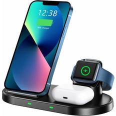 Batterie e Caricabatterie Swissten 3in1 Stand Wireless Charger