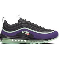 Nike Polyurethane Shoes Nike Air Max 97 Halloween Slime M - Black/Flash Crimson/Court Purple