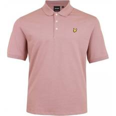 Lyle & Scott Plain Polo Shirt Plus Size - Hutton Pink