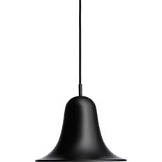 Verpan Pantop Matt Black Pendant Lamp 23cm