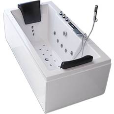 Badewanne Home Deluxe whirlpool whawh-lp-w pure weiss badewanne