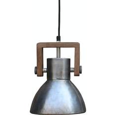 PR Home Ashby Single Nickel Pendant Lamp ∅ 19cm