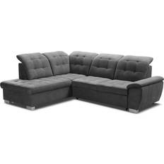 Poco Bonny Functional Corner Anthracite Sofa 214cm 4-Sitzer