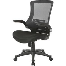 Silver Office Chairs Office Star WorkSmart Manager Black/Silver Office Chair 43"