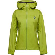 Stretch regnjacka dam Black Diamond Stormline Stretch Rain Shell Women's - Aloe