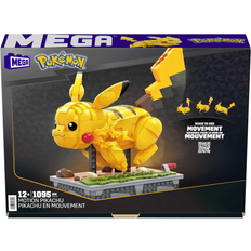 Mega Mega Pokémon Motion Pikachu Building Brick Set with Mechanized Motion 1095pcs