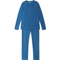 Reima Bleu Couches de base Reima Kid's Lani Base Layer Set - Soft Navy (5200031A-6850)