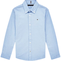 Lange Ärmel Hemden Tommy Hilfiger Stretch Oxford Cotton Shirt - Calm Blue (KB0KB06964)