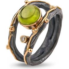 Smykker ByBirdie Zeus Dubeca Peridot Ring