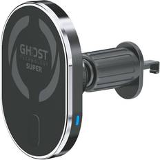 Carga Inalámbrica - Coche Soportes para Dispositivos Móviles Celly Ghost Super Mag Car Holder With Wireless Charging