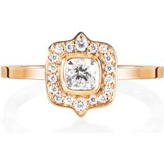 Transparent Ringar Efva Attling The Mrs Ring - Gold/Diamonds