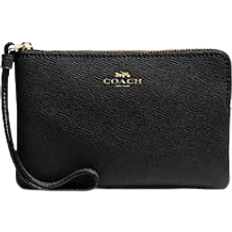 Outlet Corner Zip Wristlet - Gold/Black