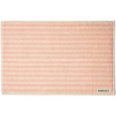 Streifen Badematten Bongusta Naram Pink, Beige 50x80cm