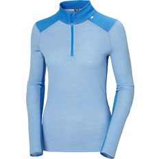 Undertrøyer Helly Hansen Women's Lifa Merino Midweight Half-Zip Base Layer - Bright Blue