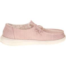 Barnskor Hey Dude Gir's Wendy - Pink Linen Cotton Candy