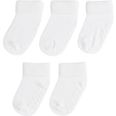 Babies Underwear H&M Baby Non-Slip Socks 5-pack - White