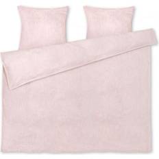 Juna Monochrome Lines Duvet Cover Pink (200x140cm)