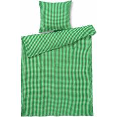 Juna Bæk & Bølge Duvet Cover Green (200x140cm)