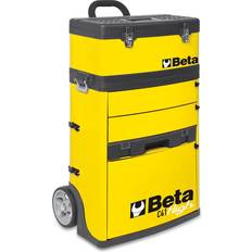 Beta Carros de herramientas Beta Beta C41H 19.49-in 3-Drawer Yellow Metal Lockable Tool Box 041000012