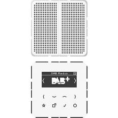 Audio Systemen Jung Smart Radio DABCD1WW DAB+ Set Mono