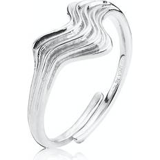 Sistie Smycken Sistie Ocean Waves Sterling Silver Ring Z4050SWS
