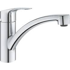 Plata Grifos Grohe Eurosmart Mezclador Monomando De Fregadero Cromo 30260003 Plata