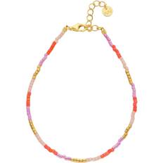 Nuni Copenhagen Sølv Armbånd Nuni Copenhagen Kira Armbånd, Coral Love