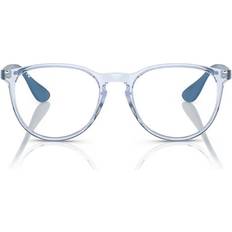 Glasses & Reading Glasses Ray-Ban Erika RX7046 8341 Transparent Light Blue