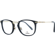 Omega OM5024 001 Men's Eyeglasses Black Size 52