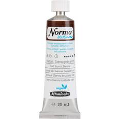 Blue Oil Paint Schmincke Norma Blue Finest Artists Water Mixable Natural Burnt Sienna