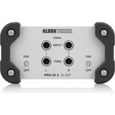 DI 20P Pro DI 2 Professional Passive Stereo DI Box