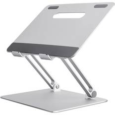 Erik Laptop/MacBook Justerbar Alu Desktop Design holder 11-17" Sølv