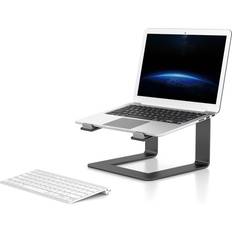 Carl Laptop/MacBook holder Aluminium/Silikone 10-17" Sort