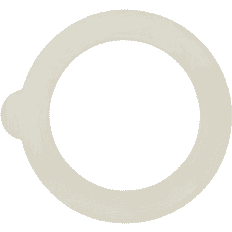 Bormioli Rocco Seal For Fido Jam Jar Köksutrustning 6st