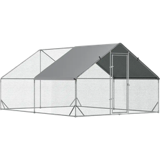 Pawhut Chicken Coop Cage 117.6x157.2x79.2inch