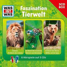 WAS IST WAS 3-CD-Hörspielbox Faszination Tierwelt (Hörbuch, CD)