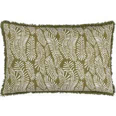 Hoem Frond Abstract Chair Cushions Green