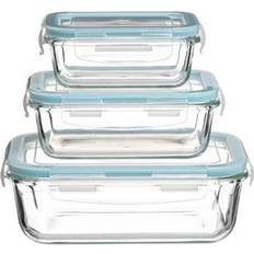 Legno Contenitori per cibo Northix 5five Glass Square Storage Clip Top Box Food Container