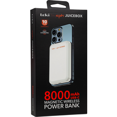 Leki Batterier & Opladere Leki Magnetisk Powerbank 8000 MAh