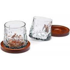 Cheap Whisky Glasses InGenious Rotating Whisky Glass 2pcs