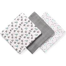 BabyOno Take Care Natural Diapers cloth nappies 70 x 70 cm Gray 3 pc