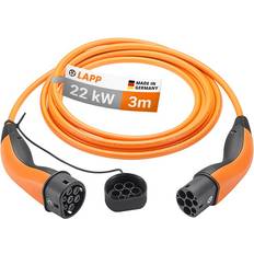 3-faset - Laddkablar Ladekabler & Kabelholdere LAPP MOBILITY Type 2 Charging Cable, up to 22 kW, 3 m 3-faset