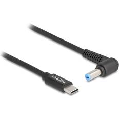 DeLock Strømkabel USB-C DC jackstik han vinklet - 20 V 3 A 1.5m