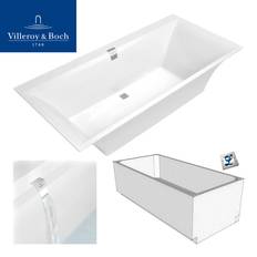 190.0 cm Built-In Bathtubs Villeroy & Boch Wasserzulauf Integriert In Überlauf