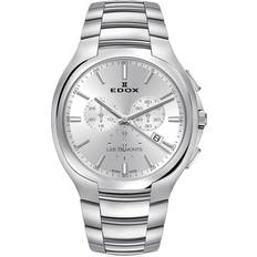 Edox Armbåndsure Edox Les Bemonts Chrono Silver