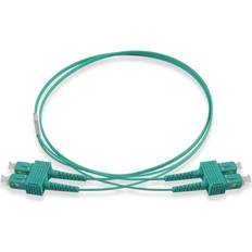 LK Actassi Fiberpatchkabel OM3, SC/SC, duplex, 50/125, LSZH, 1M