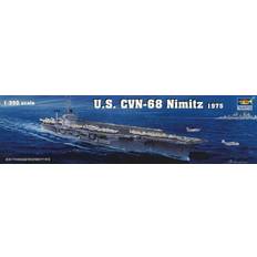 Trumpeter Modelbyggeri Trumpeter U.S. CVN-68 Nimitz 1975, 1:350 [Levering: 1-2 dage]